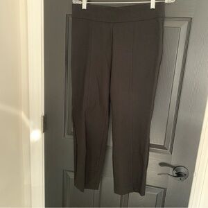 Sag Harbor | Black Straight-Leg Ponte Pants | Sz PM